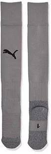 Puma Mężczyźni Team Liga Socks Core Skarpety, Szary/Czarny (Steel Gray/Puma Black), 4 - Skarpetki damskie - miniaturka - grafika 1