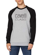 Swetry męskie - Cavalli Sweter męski - miniaturka - grafika 1