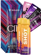 Balsamy i kremy do opalania - Soleo City 5x15ml Bronzer Z Przyspieszaczem Opalania + Gratisy - miniaturka - grafika 1