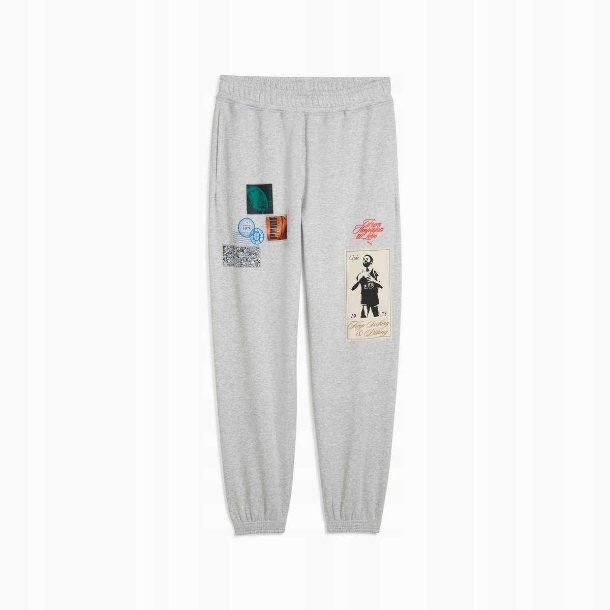 PUMA SPODNIE HOOPTOPIA GRAPHIC 63287501 r L