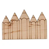 Dekoratorstwo - EKO-DECO, dekor, kredkowy płot - miniaturka - grafika 1