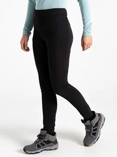 Dare 2b Legginsy funkcyjne "Torrek" w kolorze czarnym - Spodnie sportowe damskie - miniaturka - grafika 1
