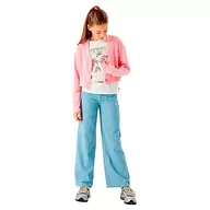Swetry damskie - Garcia Kids Dziewczęca kardigan Knit kurtka dzianinowa, różowa Beauty, 128/134, Pink Beauty, 128 cm - miniaturka - grafika 1