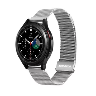 Dux Ducis Magnetic Strap pasek do Samsung Galaxy Watch / Huawei Watch / Honor Watch / Xiaomi Watch (22mm band) magnetyczna opaska srebrny (Milanese Version) - Akcesoria do smartwatchy - miniaturka - grafika 1