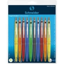 Schneider piśmiennicze ball point Pen K20 ICY Colours, M, niebieski,  sztuk w opakowaniu tekturowym sortowane 73206 - Pióra kulkowe - miniaturka - grafika 1