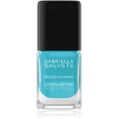 Lakiery do paznokci - Gabriella Salvete Longlasting Enamel Lakier do paznokci 11 ml Odcień 81 Ocean Wave - miniaturka - grafika 1