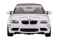 Zabawki zdalnie sterowane - BMW M3 biały RASTAR model 1:14 Zdalnie sterowane auto + Pilot 2,4 GHz - miniaturka - grafika 1