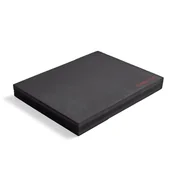 Podnóżki, podpórki, podkładki - Mata do biurka z regulacją wysokości, 500x400 mm, czarny - miniaturka - grafika 1