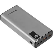 Powerbanki - GoGEN Powerbank PB200008 20000 mAh PB200008S Srebrna - miniaturka - grafika 1