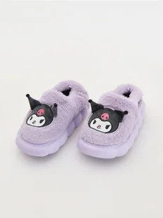 Reserved - Kapcie Kuromi - lawendowy - Buty dla dziewczynek - miniaturka - grafika 1