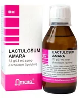 Układ pokarmowy - AMARA Lactulosum 7,5 g/15 ml syrop 150 ml Amara - miniaturka - grafika 1