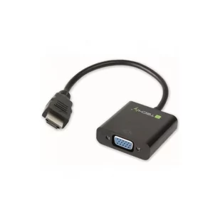 Techly Konwerter HDMI męski na VGA żeński z audio 306493 - Złącza, przejściówki, adaptery - miniaturka - grafika 4