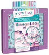 Zabawki kreatywne - Make it real Zestaw do tworzenia bransoletek Halo Charms True Blue - miniaturka - grafika 1