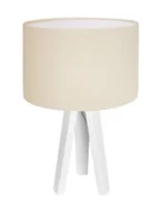 Lampy stojące - Macodesign Lampa stołowa Verbena 010s-032w, biała, 60 W - miniaturka - grafika 1