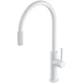 Baterie kuchenne - OMNIRES SW9057WM SWITCH bateria kuchenna do pod??czenia do filtra, bia?y mat - miniaturka - grafika 1