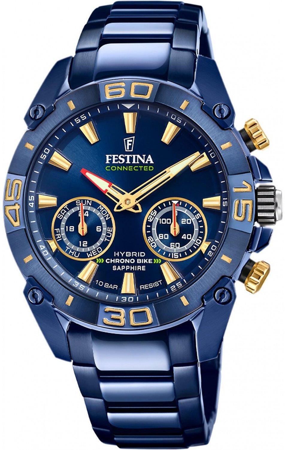 Zegarek Festina Zegarek męski Festina F20547-2 niebieski