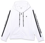 Bluzy damskie - Karl Lagerfeld Paris damska bluza z kapturem z długim rękawem, Biały, L - miniaturka - grafika 1