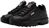 Buty sportowe damskie - Buty Damskie Fila Disruptor Low Czarne R 38 - miniaturka - grafika 1