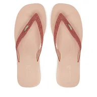 Klapki i japonki damskie - Japonki Melissa Melissa Sun Long Beach II Ad 35781 Różowy - miniaturka - grafika 1