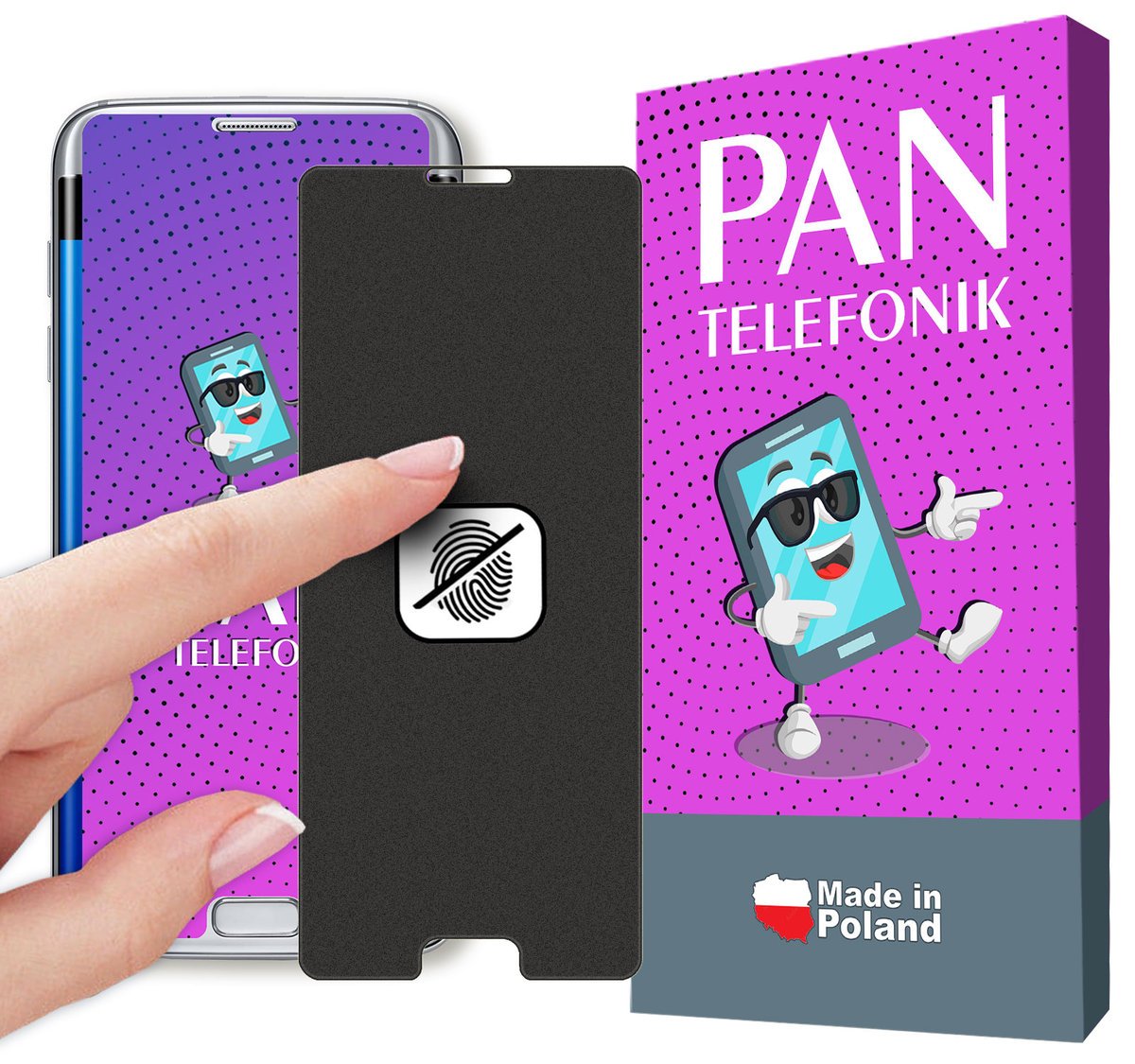 NAJLEPSZA FOLIA 5D MATOWA DO SAMSUNG GALAXY S7 EDGE HYDROŻELOWA ORYGINAŁ