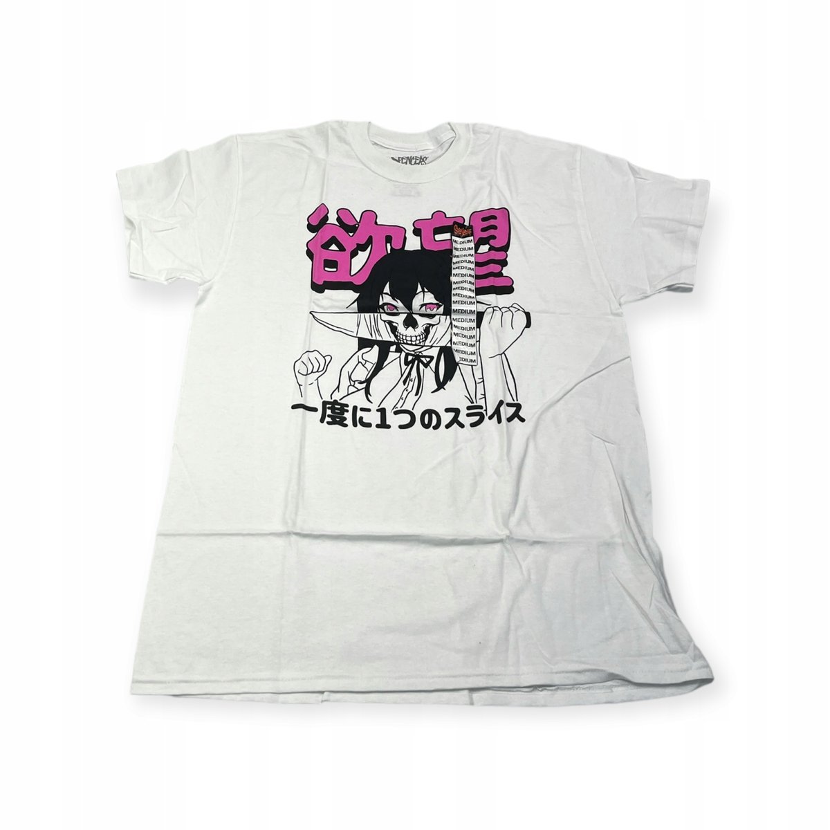 Koszulka T-shirt męski okrągły dekolt SPENCER'S nadruk L