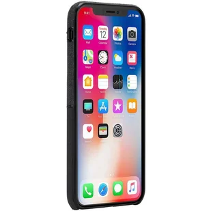 Incase Textured Snap - Etui iPhone Xs Max (Black) - Etui i futerały do telefonów - miniaturka - grafika 6