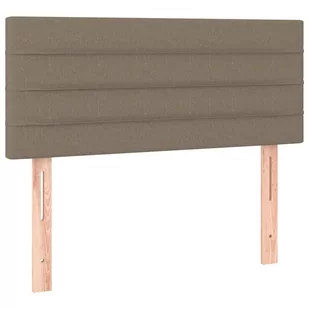 Lumarko Zagłówek do łóżka, taupe, 80x5x78/88 cm, tkanina - Inne meble do sypialni - miniaturka - grafika 3