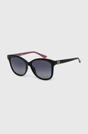 Okulary przeciwsłoneczne - Guess okulary przeciwsłoneczne damskie kolor czarny GU7920_5801D - miniaturka - grafika 1