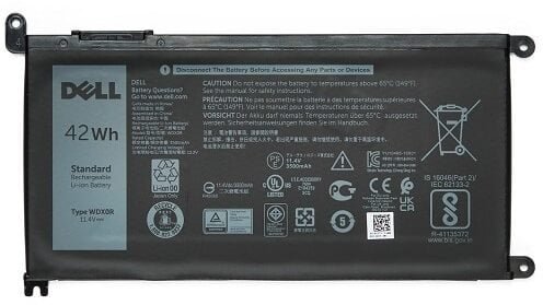 Bateria Dell 42Wh Lithium-Ion battery for 0DJ1J0