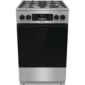 Kuchenki gazowo-elektryczne - Kuchnia HISENSE HKS5D71XMPF Air Fry, program Pizza - miniaturka - grafika 1