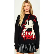 Swetry damskie - Desigual Sweter Swindon Mickey Desigual x Disney Relaxed fit - miniaturka - grafika 1
