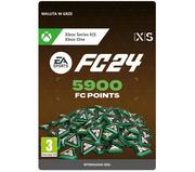 Kody i doładowania cyfrowe - EA SPORTS FC 24 5900 Punktów [kod aktywacyjny] Xbox - miniaturka - grafika 1