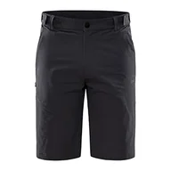 Spodenki damskie - Craft ADV Explore Tech szorty | spodnie outdoorowe męskie S | asfalt | 4-kierunkowy stretch | uformowane kolana | regulowany ściągacz | tylna kieszeń z zamkiem błyskawicznym | spodnie trekkingowe - miniaturka - grafika 1