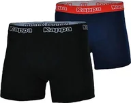 Majtki męskie - Bokserki Kappa 2-Pack Black-Navy, Xl - miniaturka - grafika 1