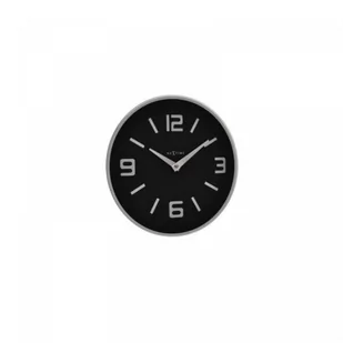 Nextime Zegar ścienny Shuwan czarny 8148 ZW - Zegary - miniaturka - grafika 1