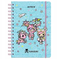 Notesy i bloczki - Notes Pamiętnik A5 na Spirali 80 KARTEK KRATKA TOKIDOKI KITE - miniaturka - grafika 1