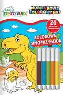 Czasopisma - Lubię Dinozaury Numerkowe Kolorowanki - miniaturka - grafika 1