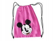 Torby szkolne - WOREK DO SZKOŁY WF/BUTY MYSZKA MIKI + IMIĘ - miniaturka - grafika 1