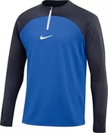 Koszulki męskie - Nike Męska koszulka z długim rękawem M Nk Df Acdpr Dril Top K, królewski niebieski/obsydian/biały, DH9230-463, M - miniaturka - grafika 1