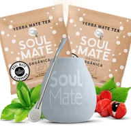 Yerba Mate - Zestaw do yerba mate Bombilla Tykwa Matero - miniaturka - grafika 1