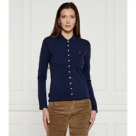 Koszule damskie - POLO RALPH LAUREN Koszula | Slim Fit - miniaturka - grafika 1