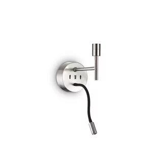 Ideal Lux Podstawa kinkietu SET UP MAP2 nikiel 259833 - Lampy ścienne - miniaturka - grafika 1