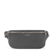 Nerki - Damska nerka z nylonu szara - miniaturka - grafika 1