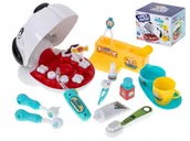 Zabawy w naśladowanie dorosłych - PIES U DENTYSTY chory ząbek mały dentysta wylecz zęba zestaw lekarza ikonka - miniaturka - grafika 1