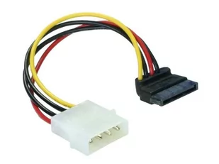 Delock kabel do dysków Serial ATA zasilający 0,15M KĄTOWY (60101) - Kable komputerowe i do monitorów - miniaturka - grafika 1