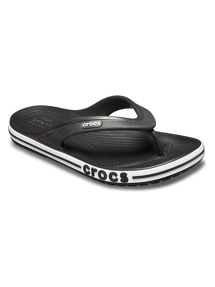 Crocs Japonki w kolorze czarnym