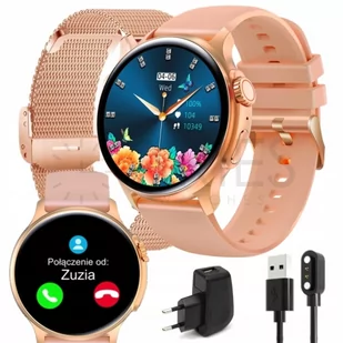 Aries Watches K58 Różowy - Smartwatch - miniaturka - grafika 1