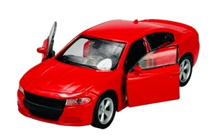 WELLY 2016 DODGE CHARGER R/T CZERWONY 1:34 43742 - Samochody i pojazdy dla dzieci - miniaturka - grafika 1