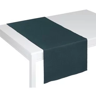 Bieżnik 40 x 160 cm ciemna zieleń - Obrusy i serwetki - miniaturka - grafika 1