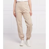 Dresy damskie - Trussardi Spodnie dresowe | Relaxed fit - miniaturka - grafika 1